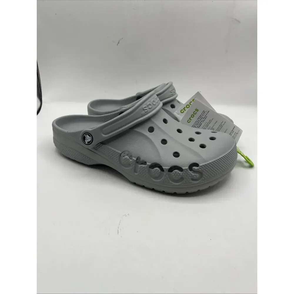 Crocs Adult Baya Clogs Color Gray Size M7/W9 Unisex Shoes
